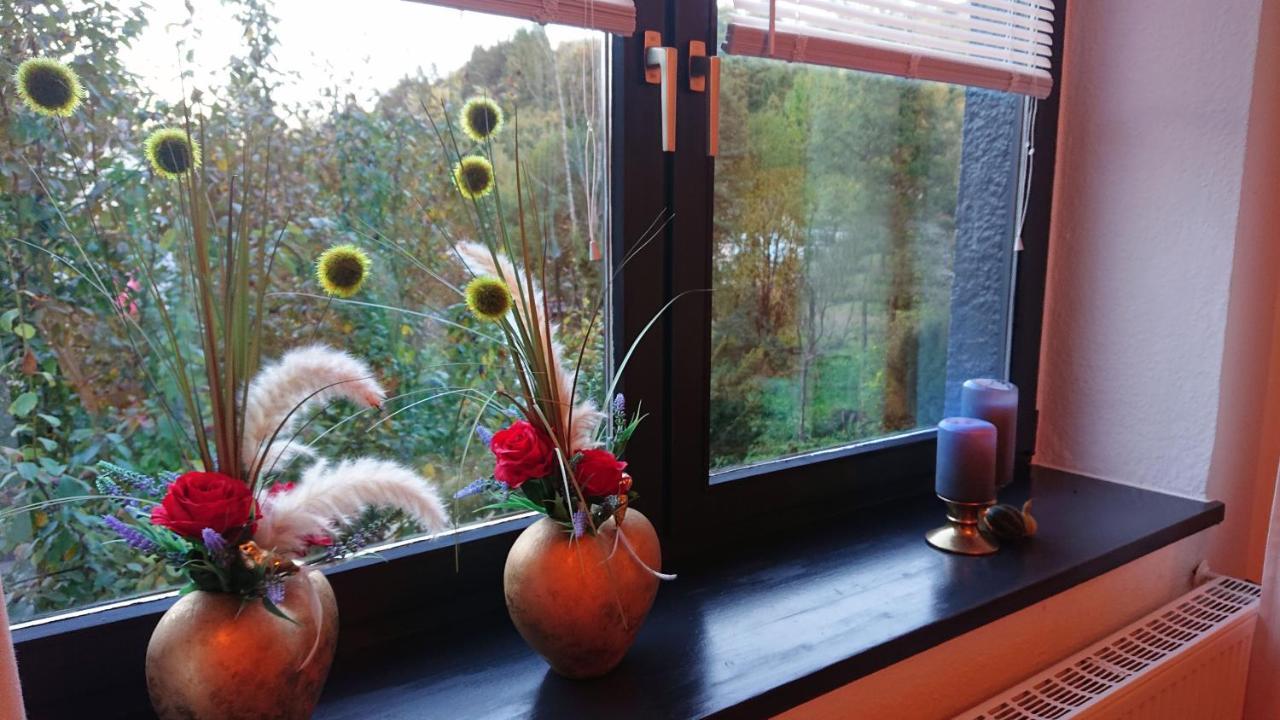 Ferienwohnung Haus Schoeneck Schonecken Bagian luar foto